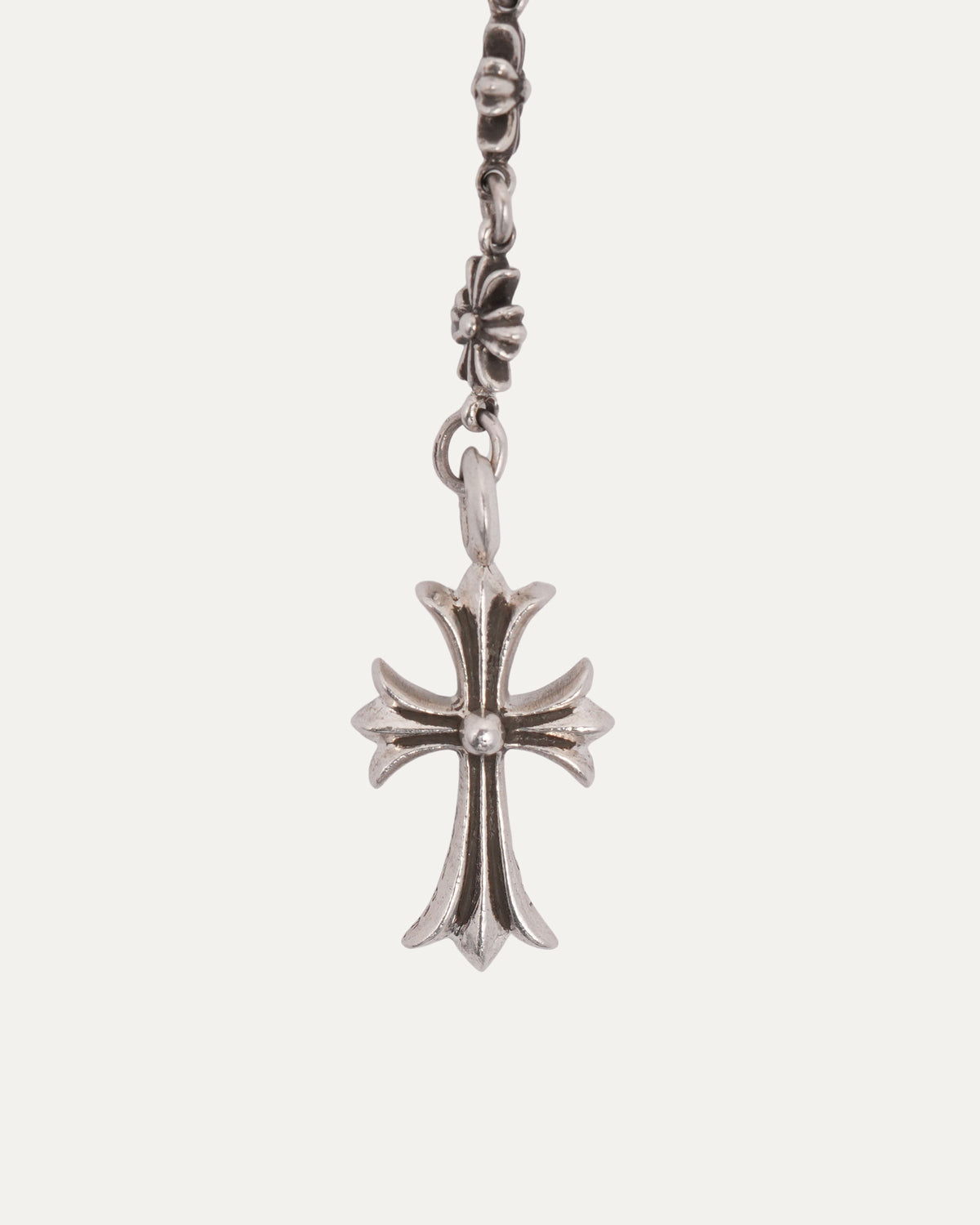 Emerald Tiny E Choke Chain Necklace