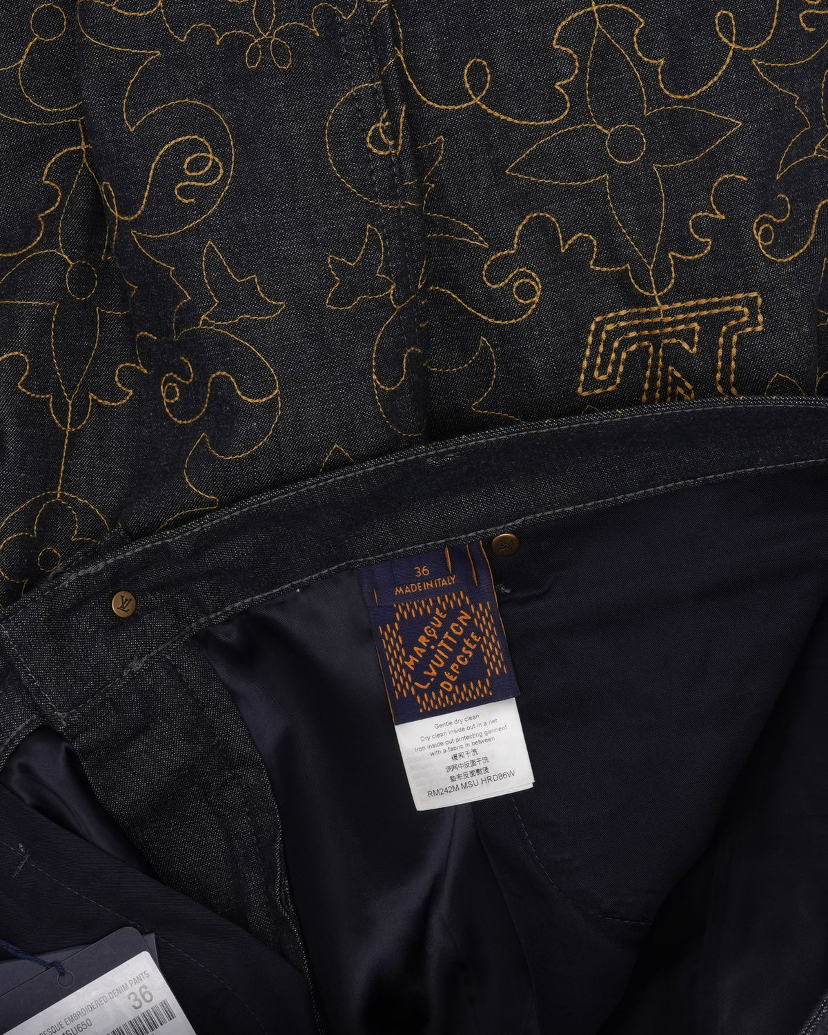 Embroidered Jeans