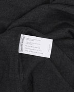 Silk Blend Cross Patch Long Sleeve Raglan T-Shirt