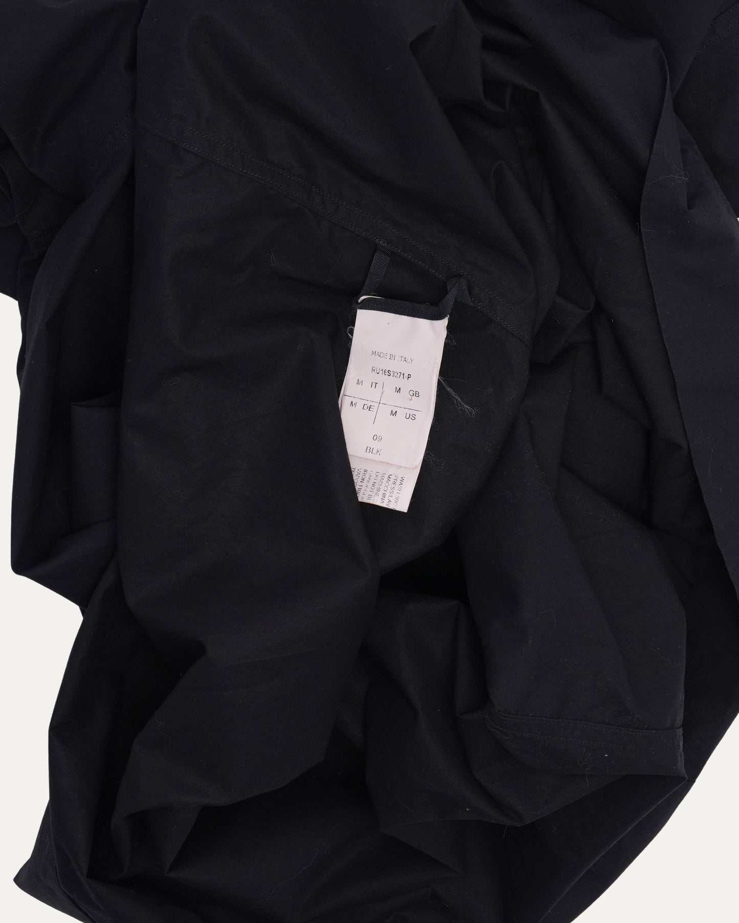 Funnel Neck Popover Short Sleeve Shirt