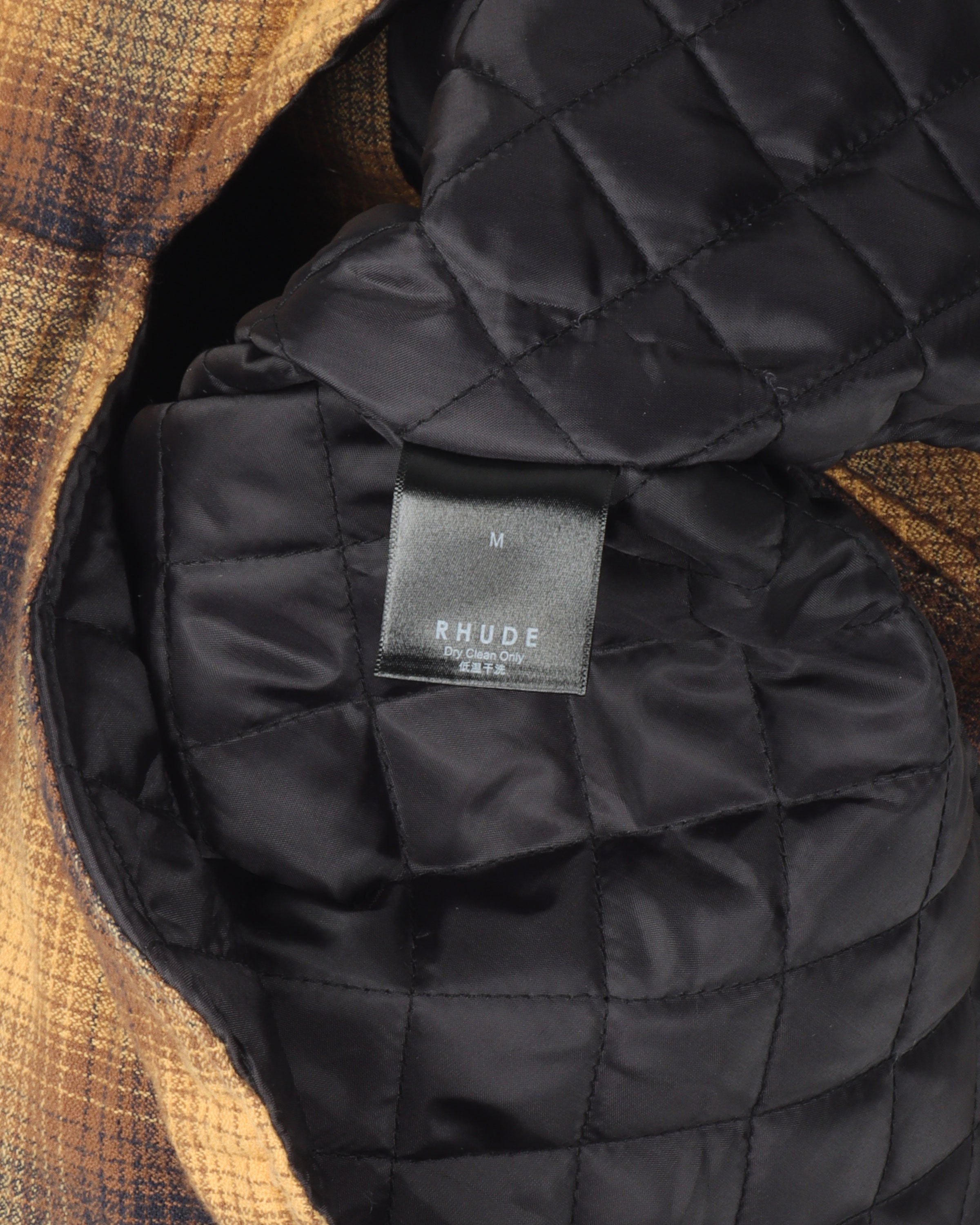 Quilted Padded Flannel Jacket