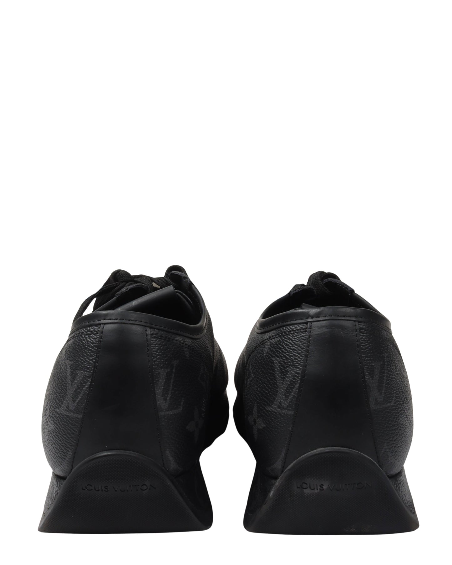 Leather Monogram Trainer