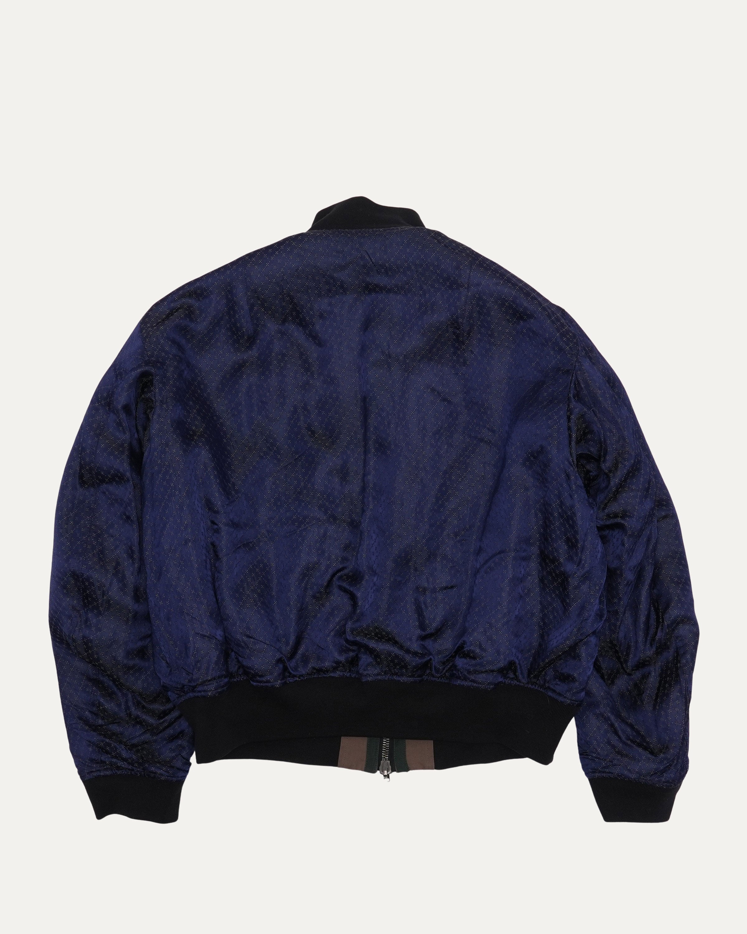 Haider Ackermann FW14 Reversible Bomber Jacket – Justin Reed