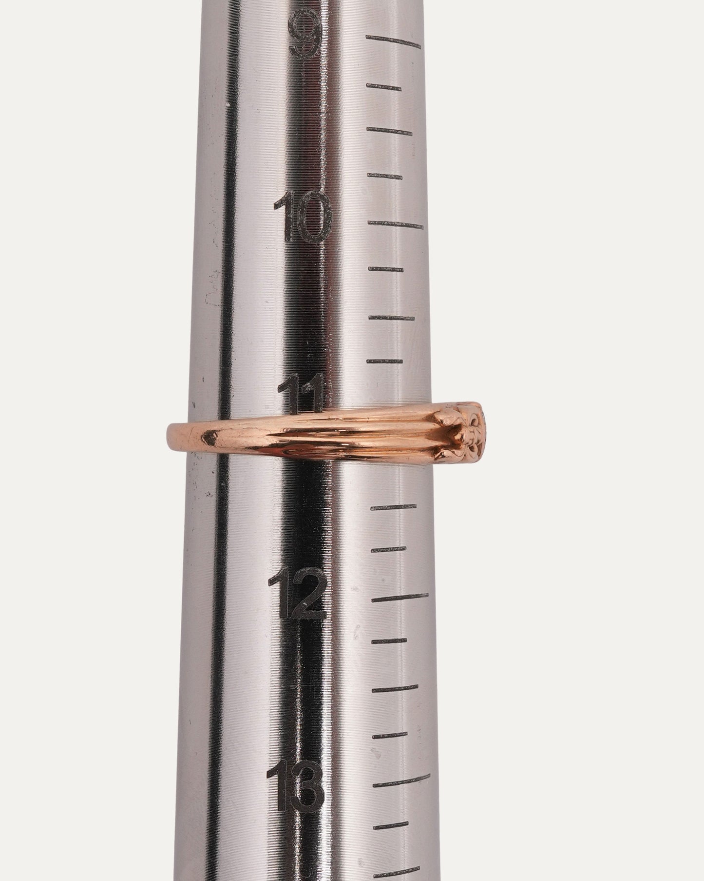 Gold Diamond Mini Dagger Ring