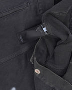Spray Paint Logo Denim Jacket
