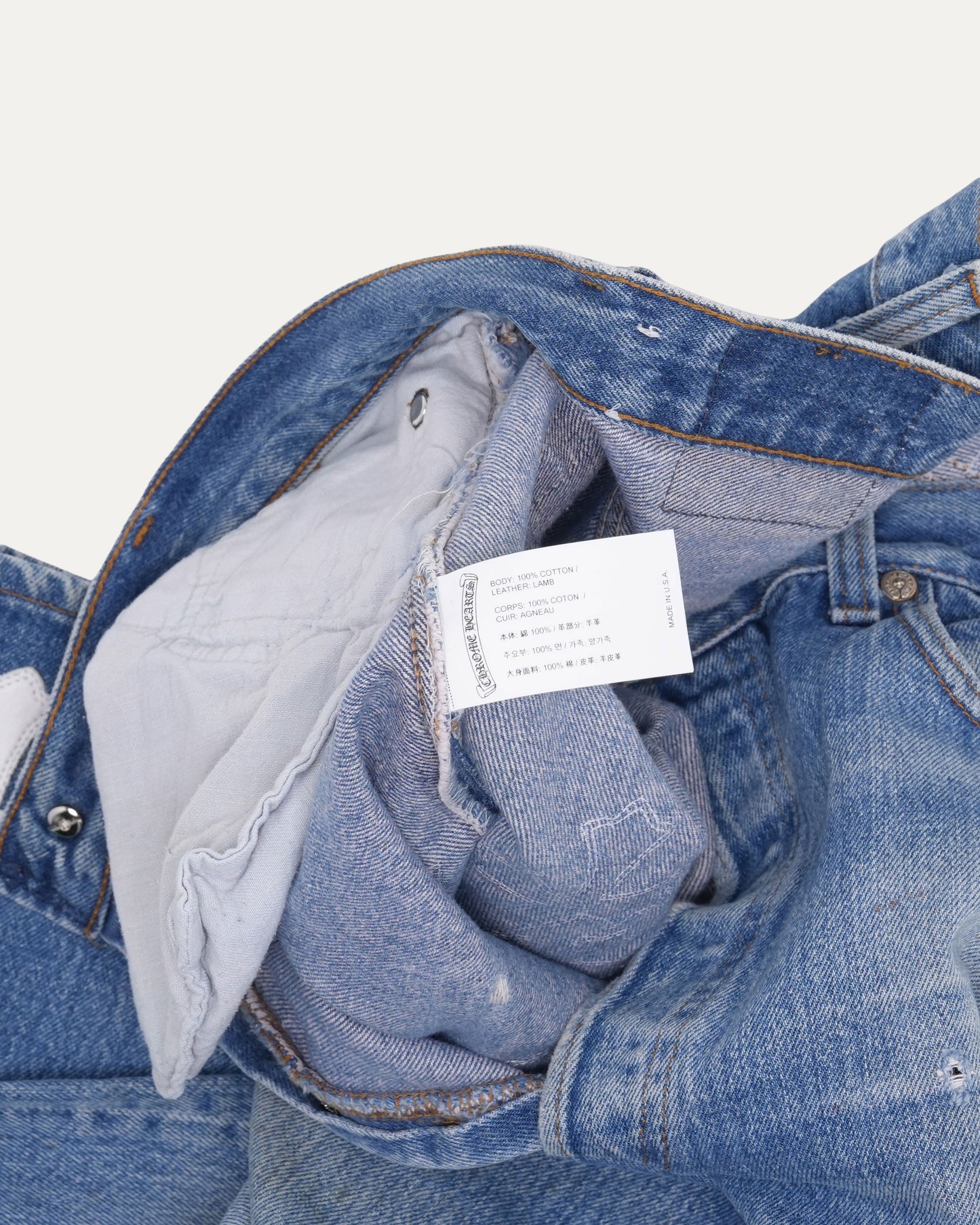 Levi's 501 Cross Patch Jeans