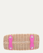 Woven Raffia Dolly Bag