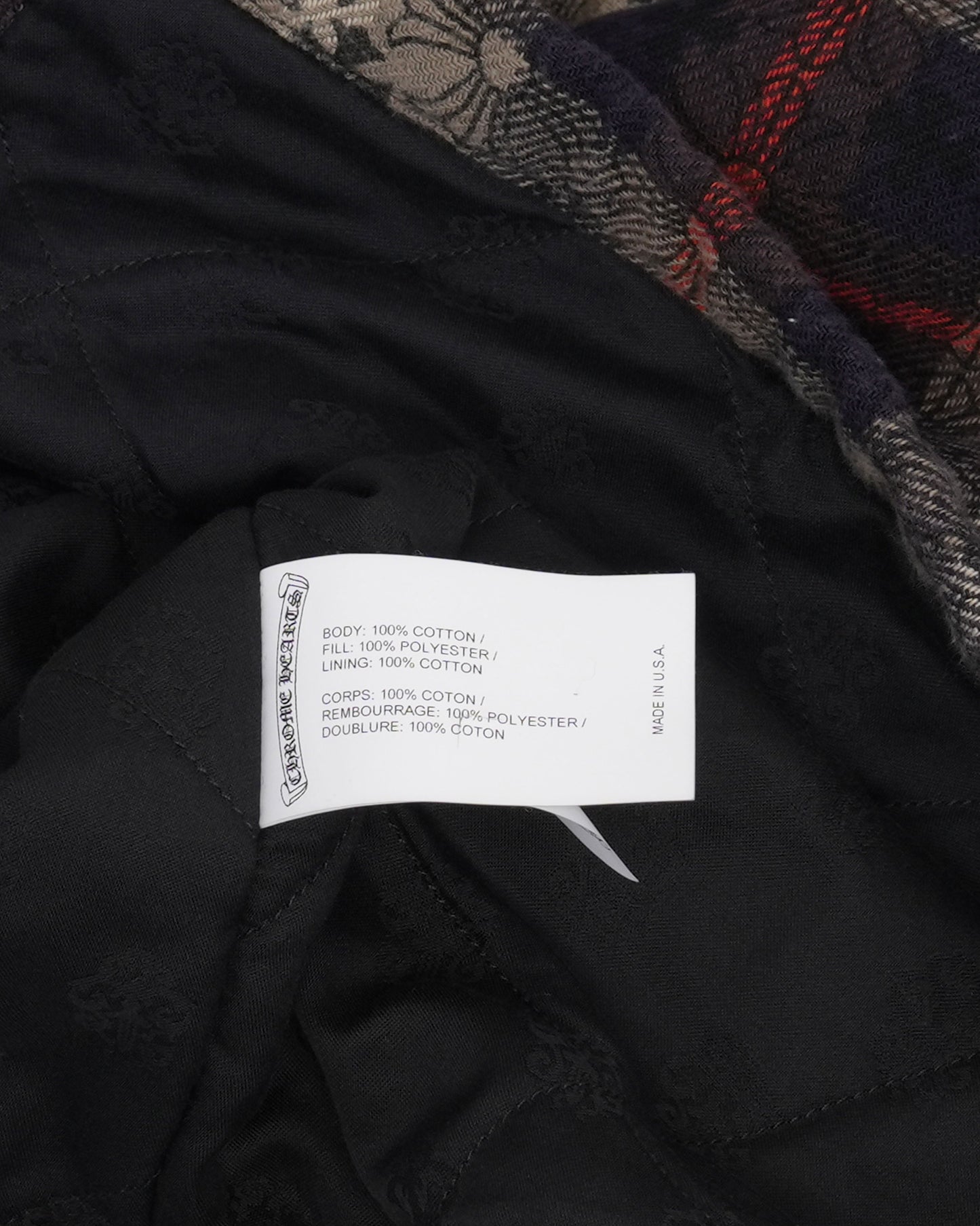 Monogram Flannel Work Dog Shirt