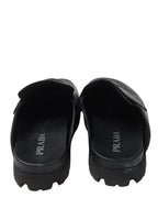 Lug Sole Loafer Mule