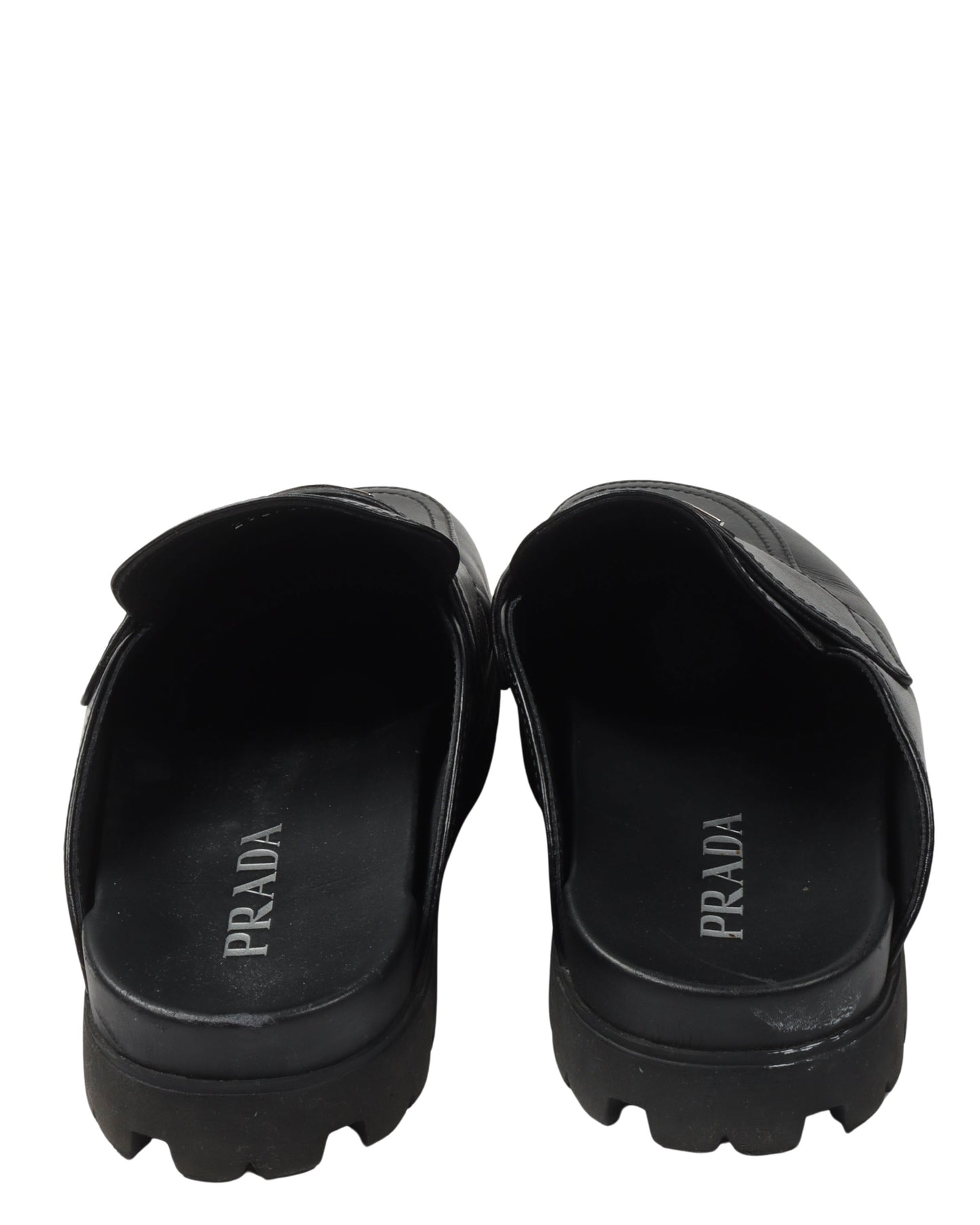 Lug Sole Loafer Mule