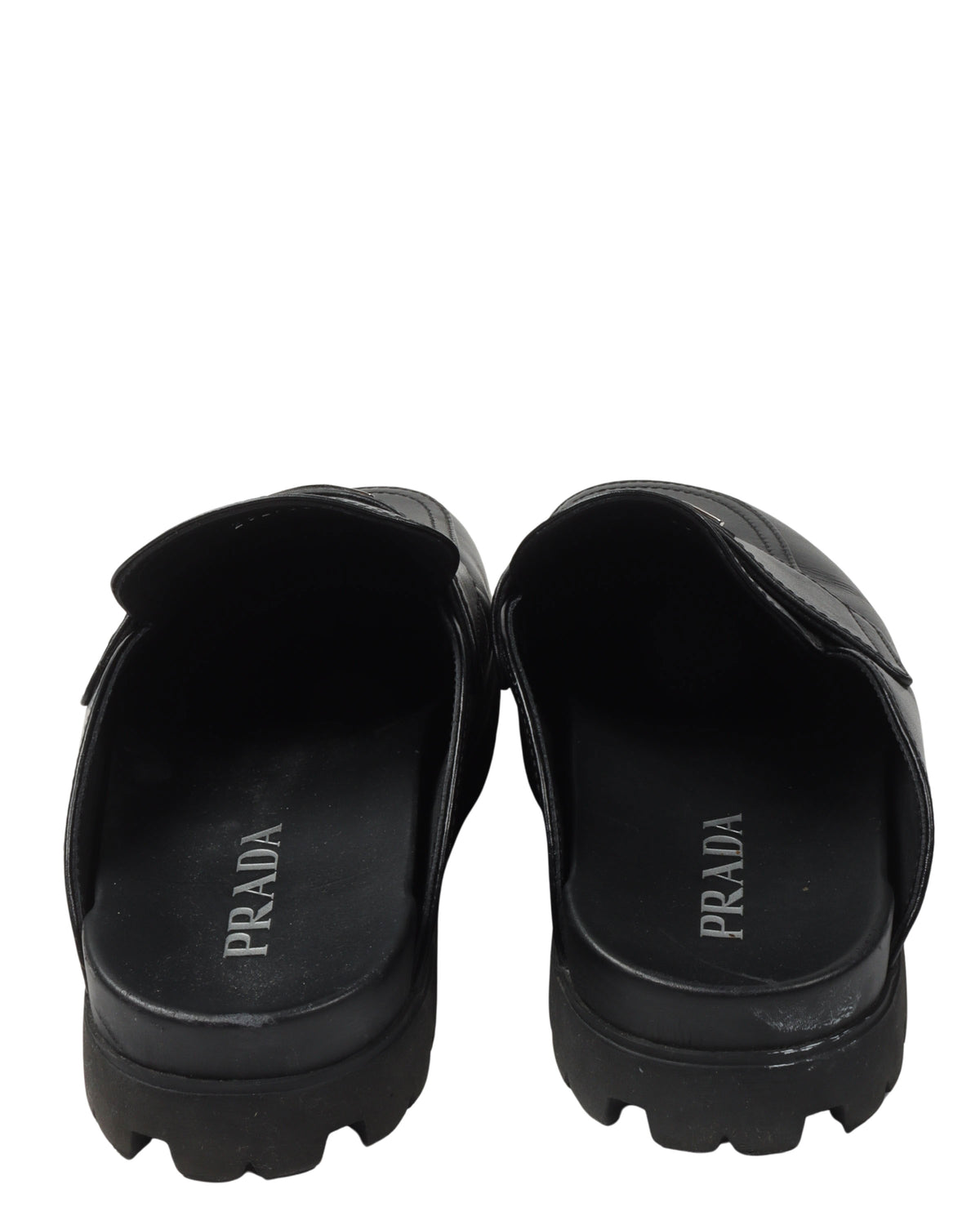 Lug Sole Loafer Mule