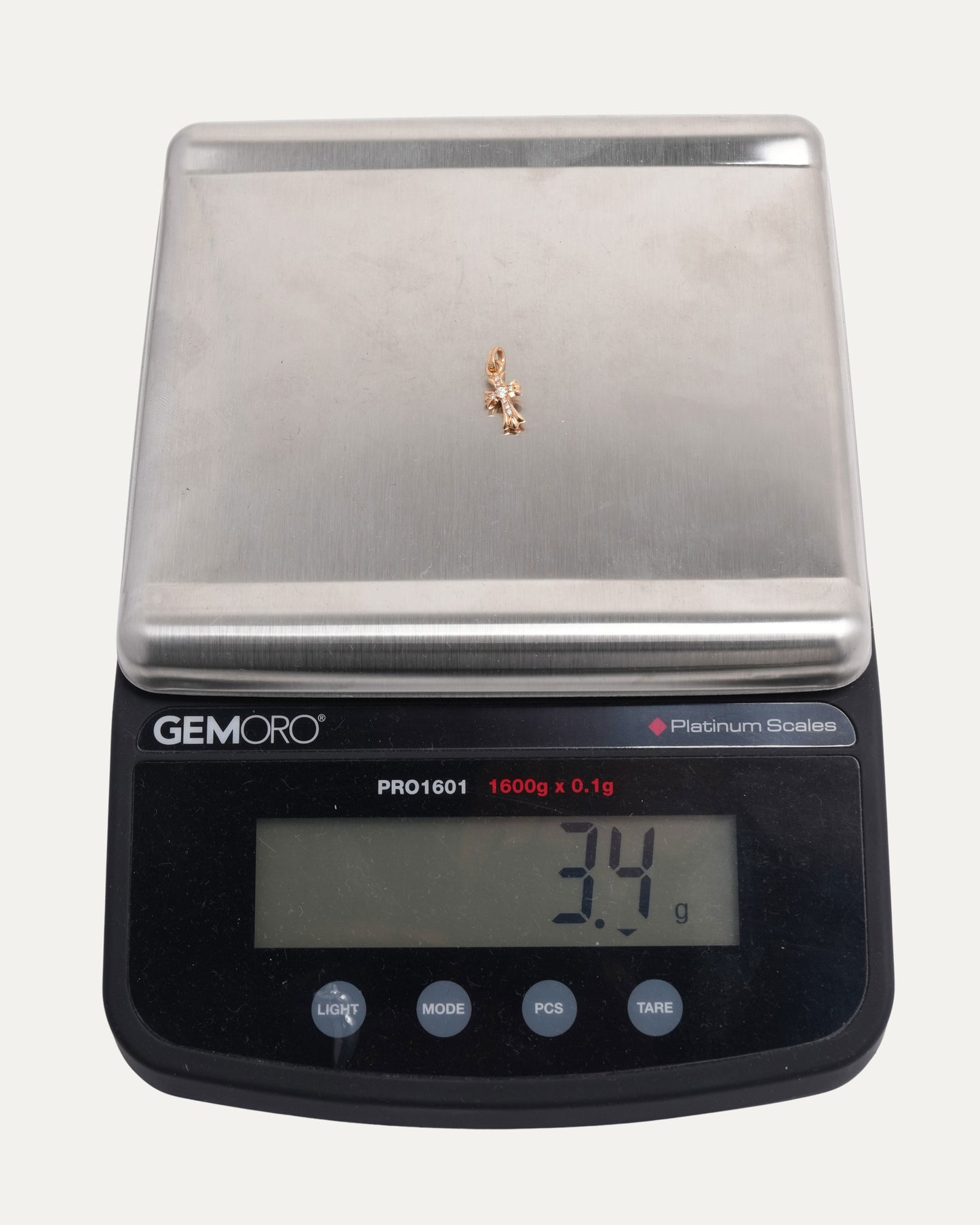 Gold Diamond Baby Fat Pendant