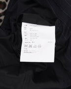 AW 2009 "Fashion Illusion" Contrast Leopard Print Coat