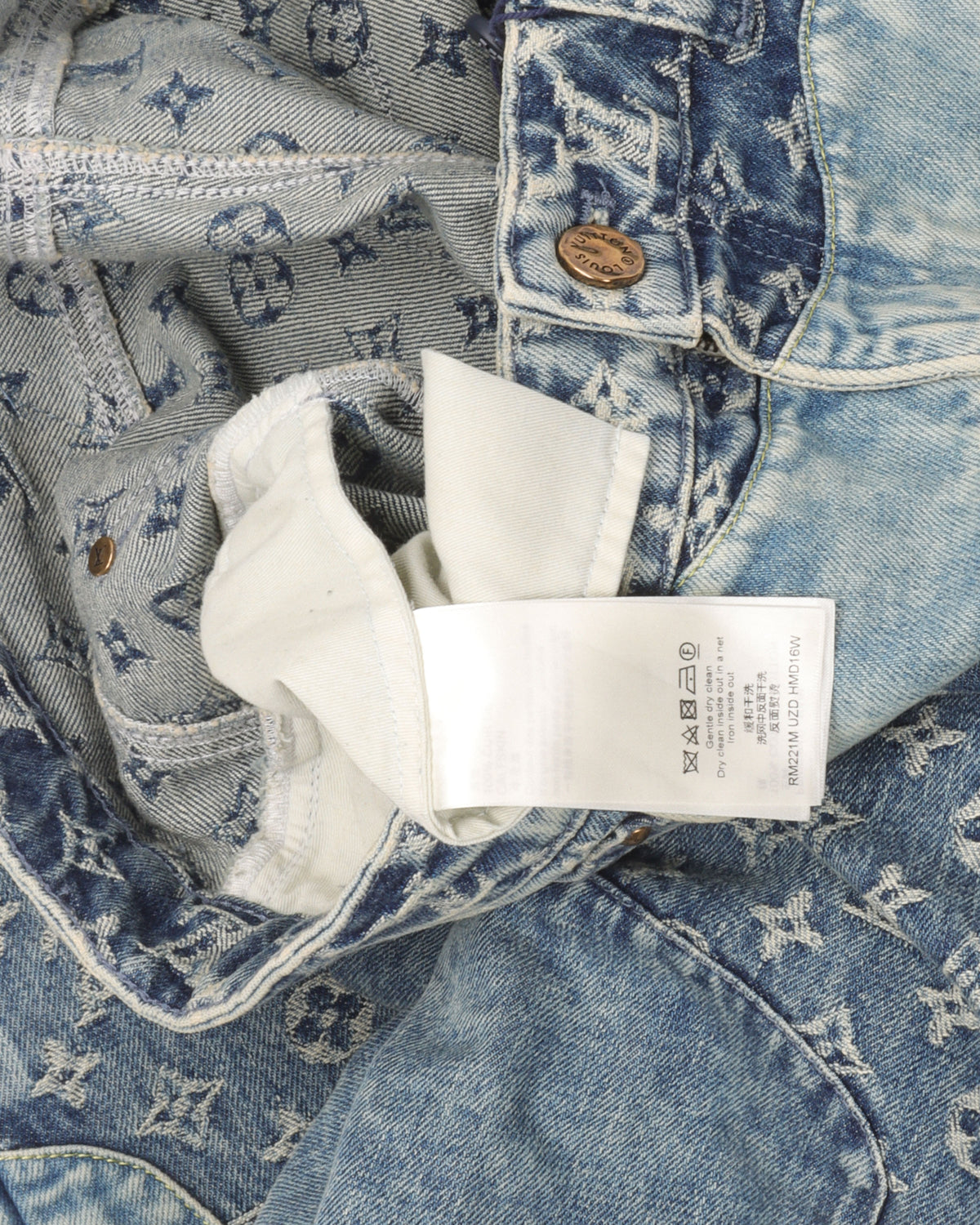 Nigo Monogram Patchwork Jeans