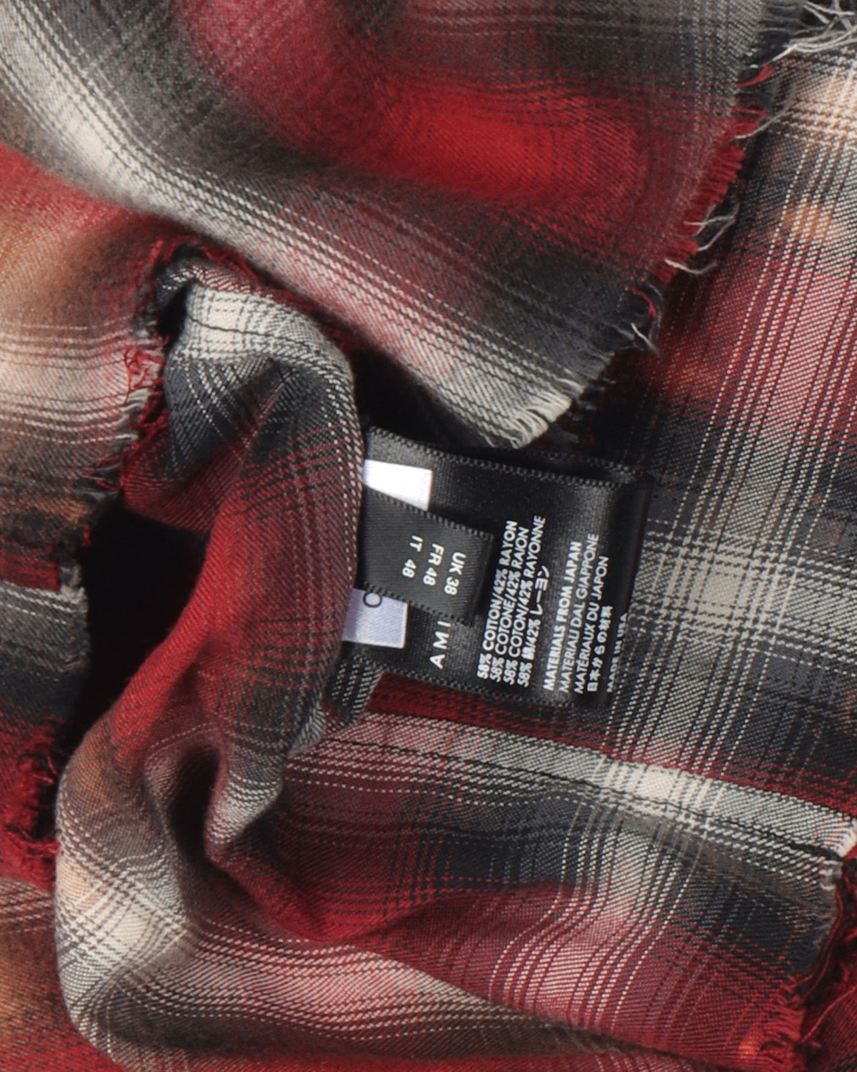 Bleached Flannel Shirt