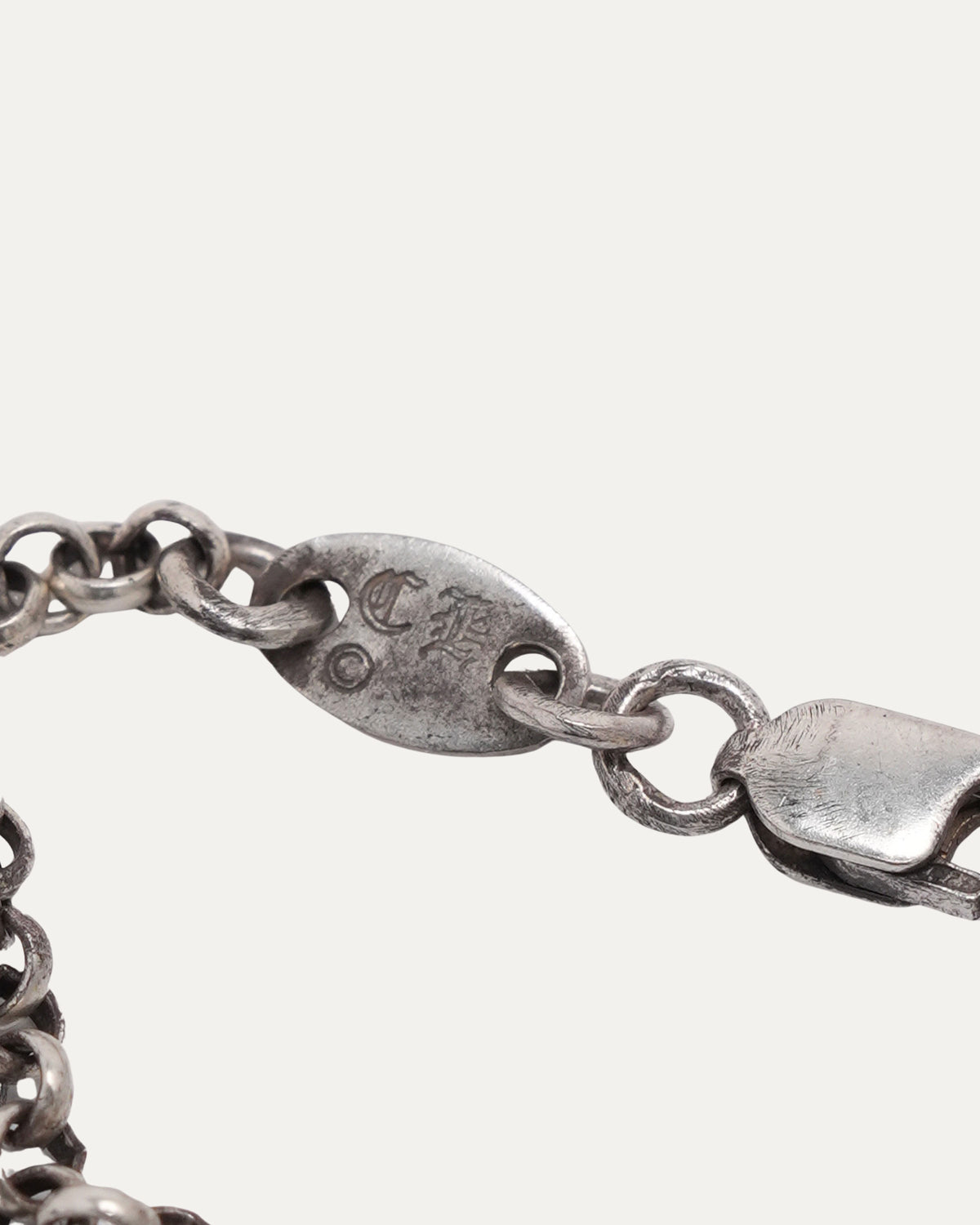 Baby Fat Pendant on Roll Chain