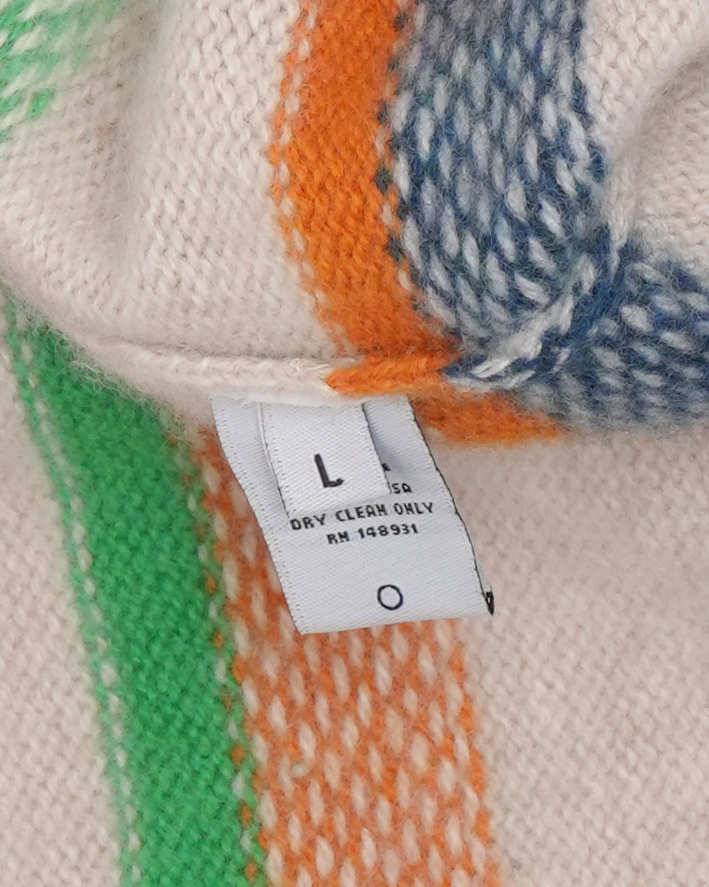 Striped Cashmere Cardigan