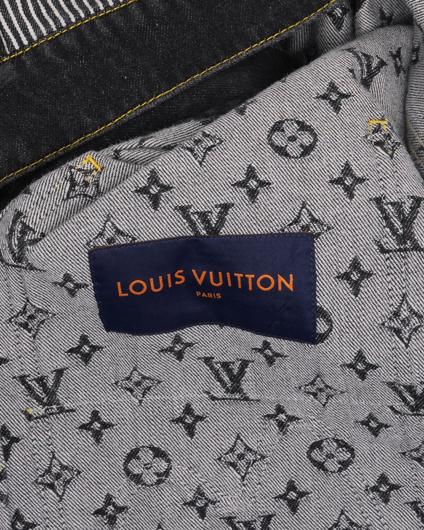 Nigo Monogram Crazy Denim Workwear Jacket