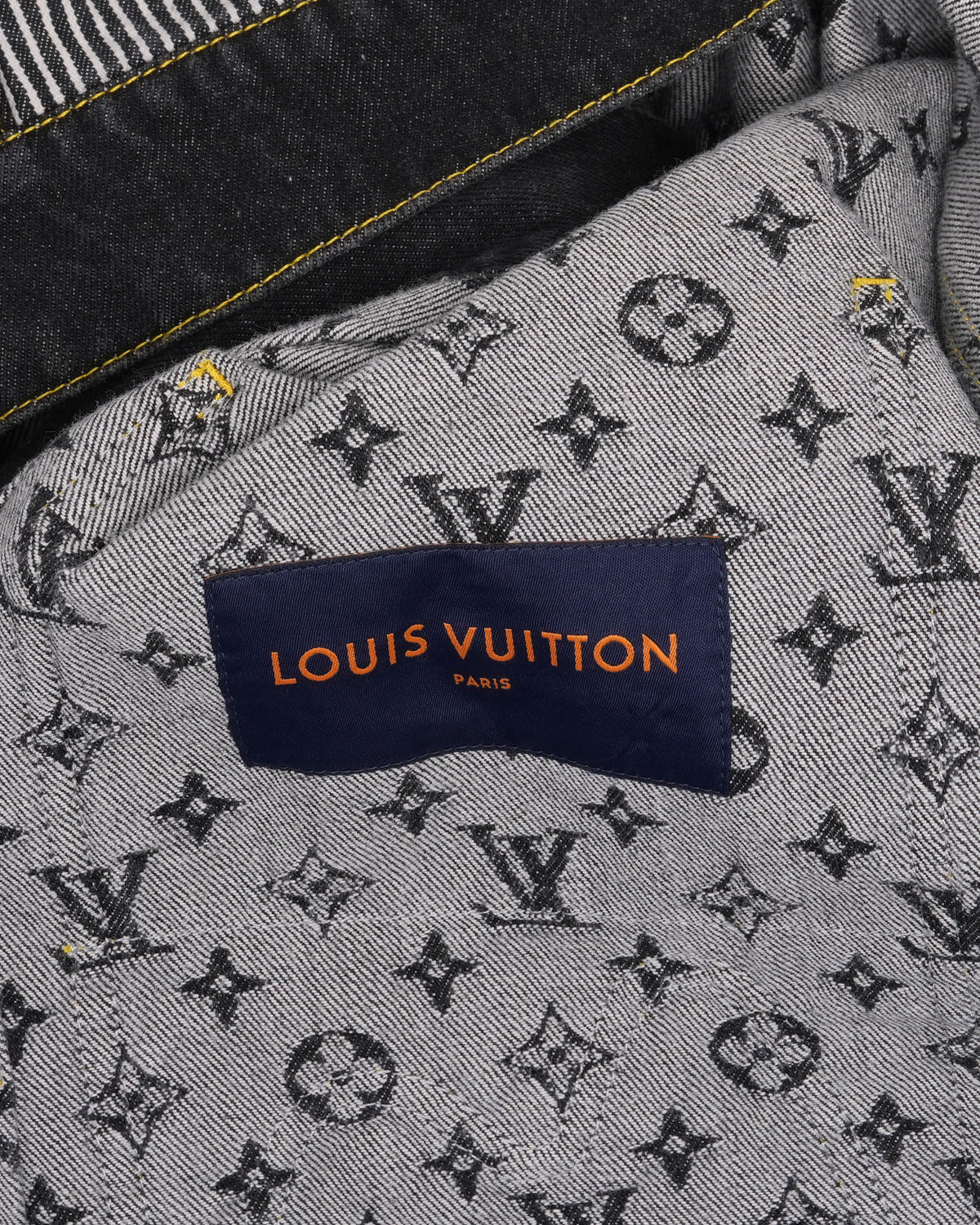 Nigo Monogram Crazy Denim Workwear Jacket