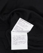 BLACK Faux Fur Trim Shirt