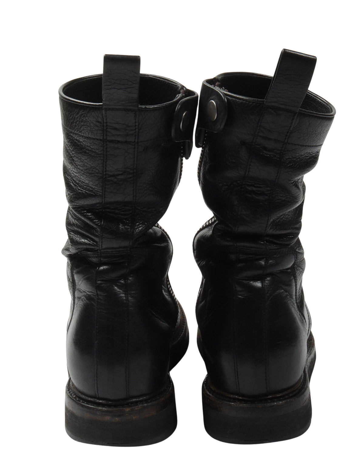 SS18 "DIRT" Calf Leather Creeper Boots