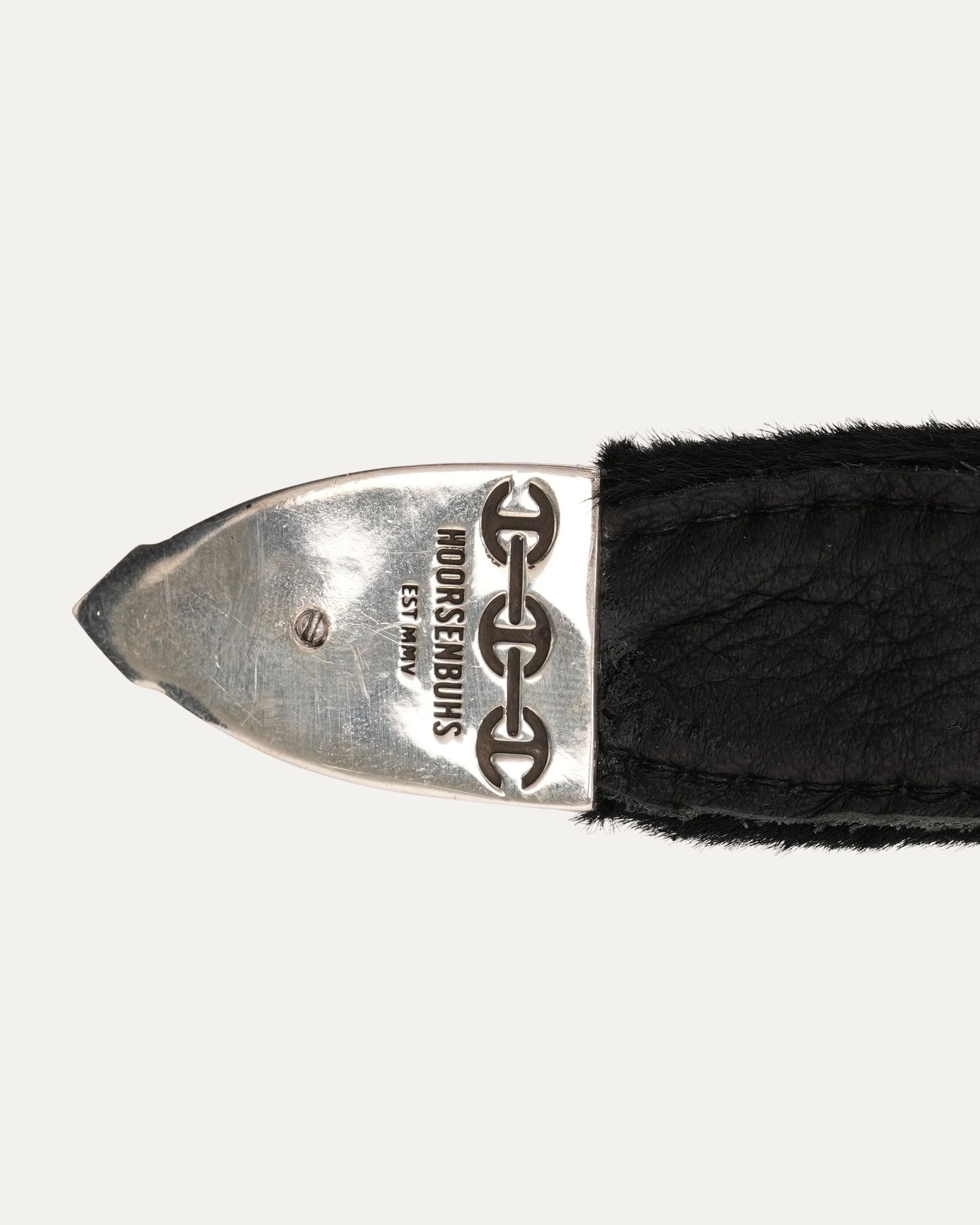Lamb Fur Western Belt