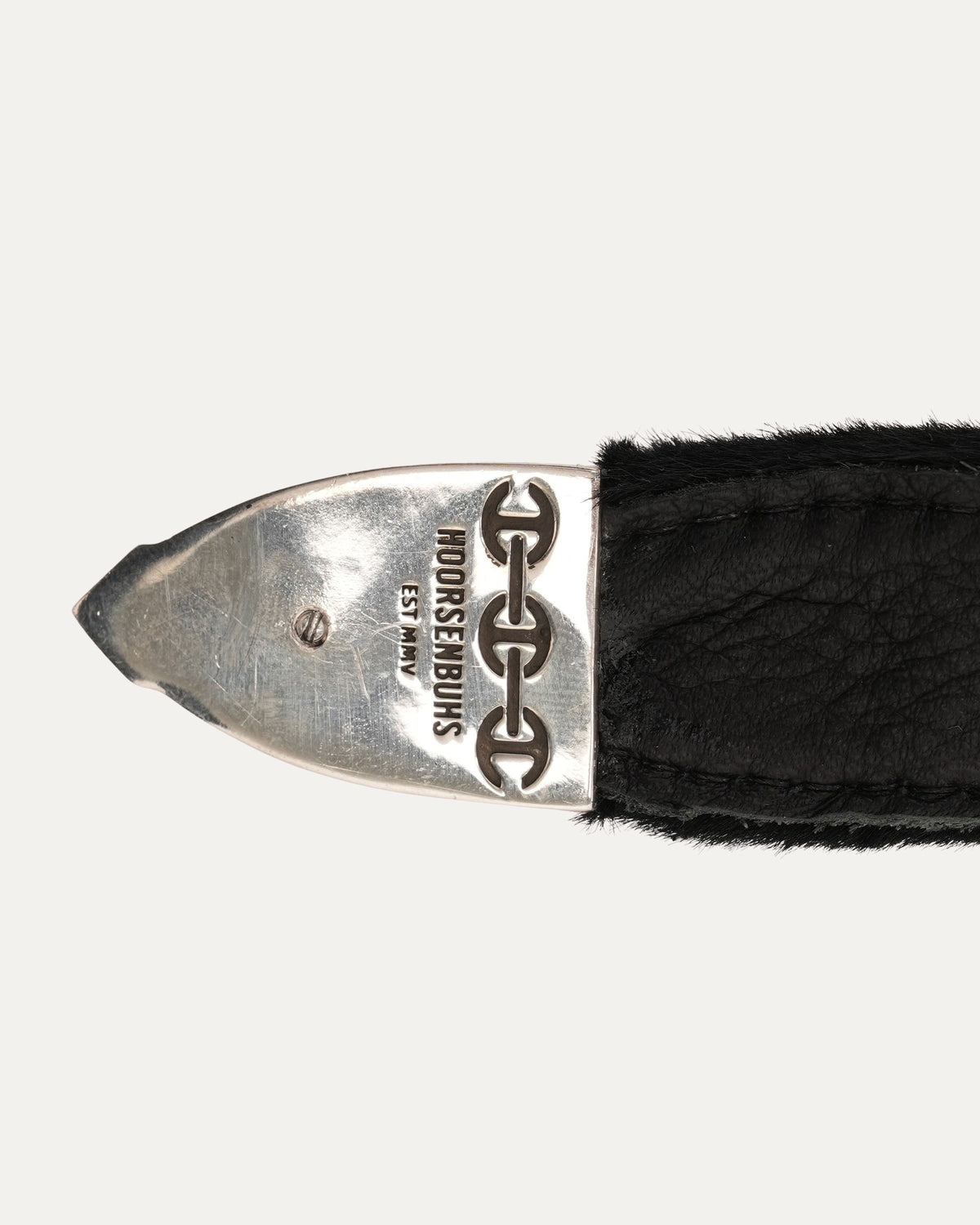 Lamb Fur Western Belt