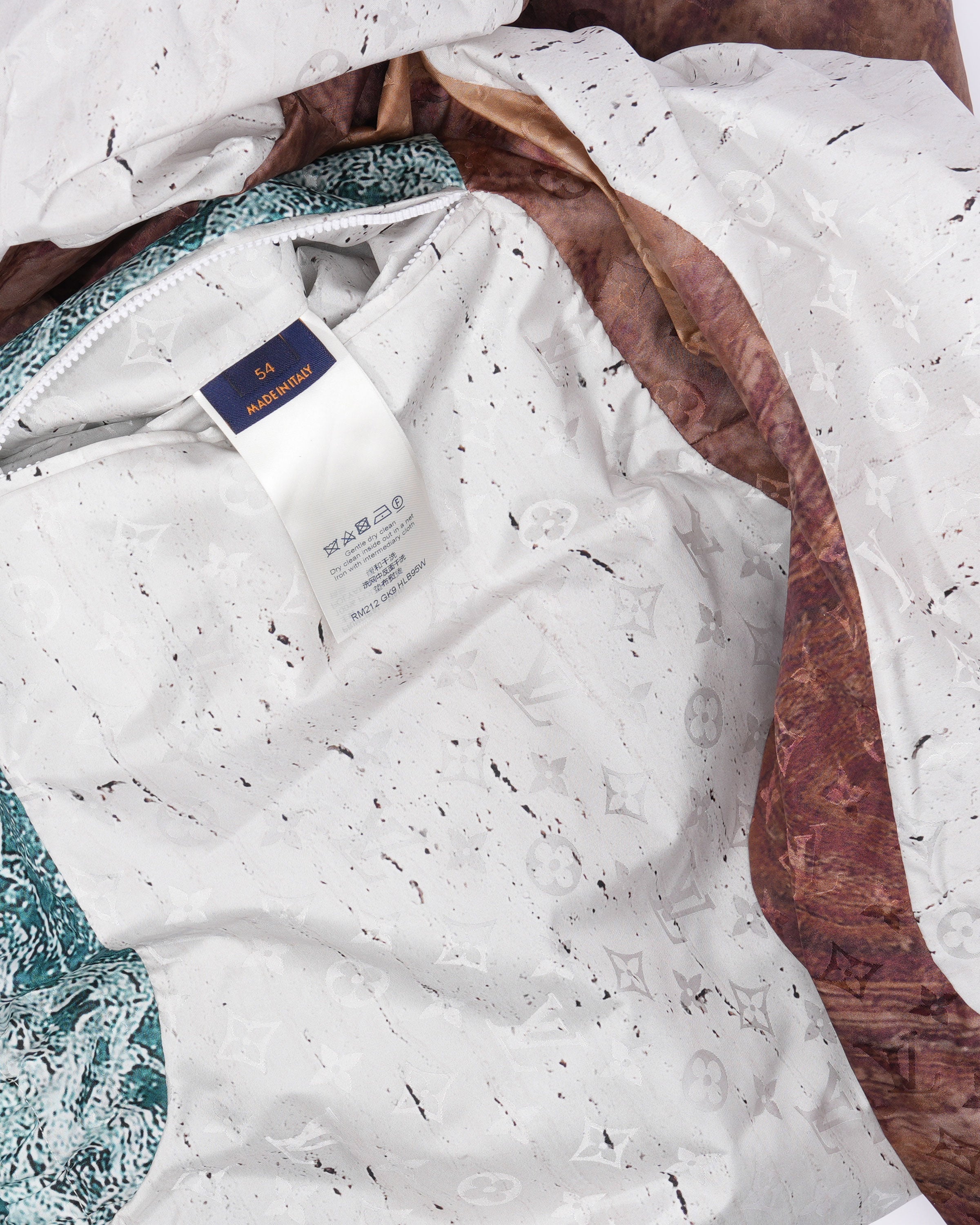 Monogram Marble Windbreaker