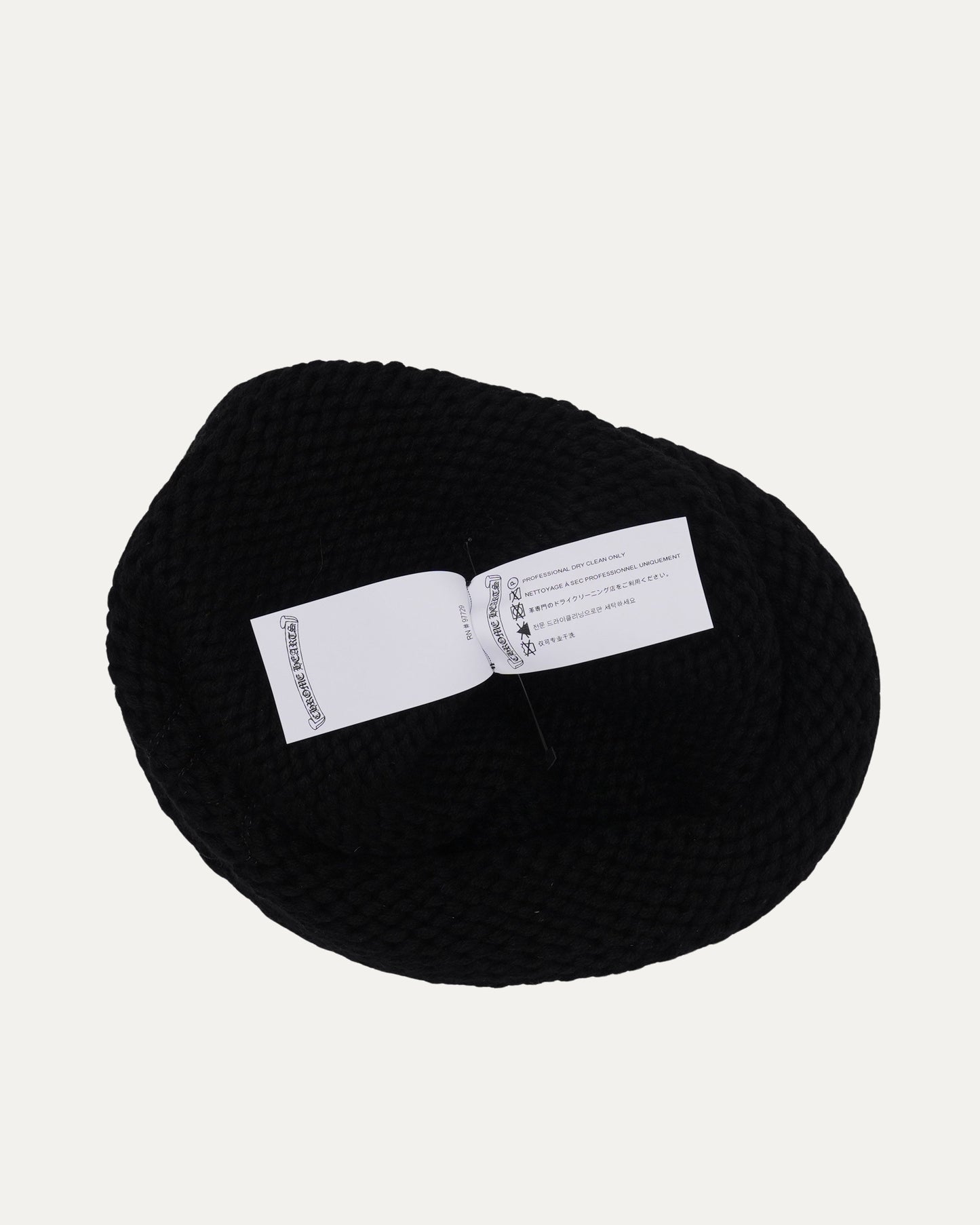 Cashmere Cross Patch Beanie