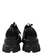 Monolith Brushed Leather Derby