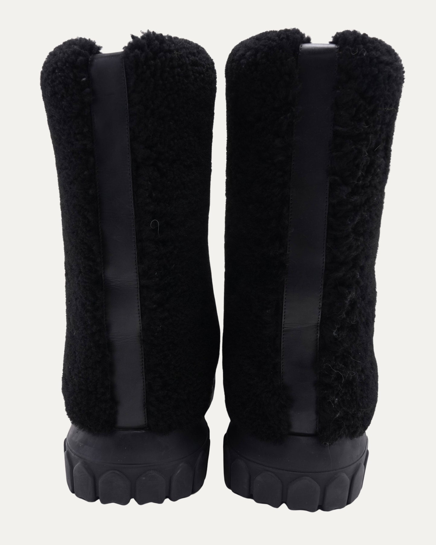 Shearling Lunar Tractor Boots