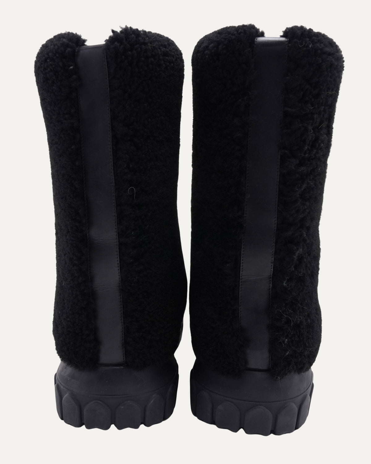 Shearling Lunar Tractor Boots