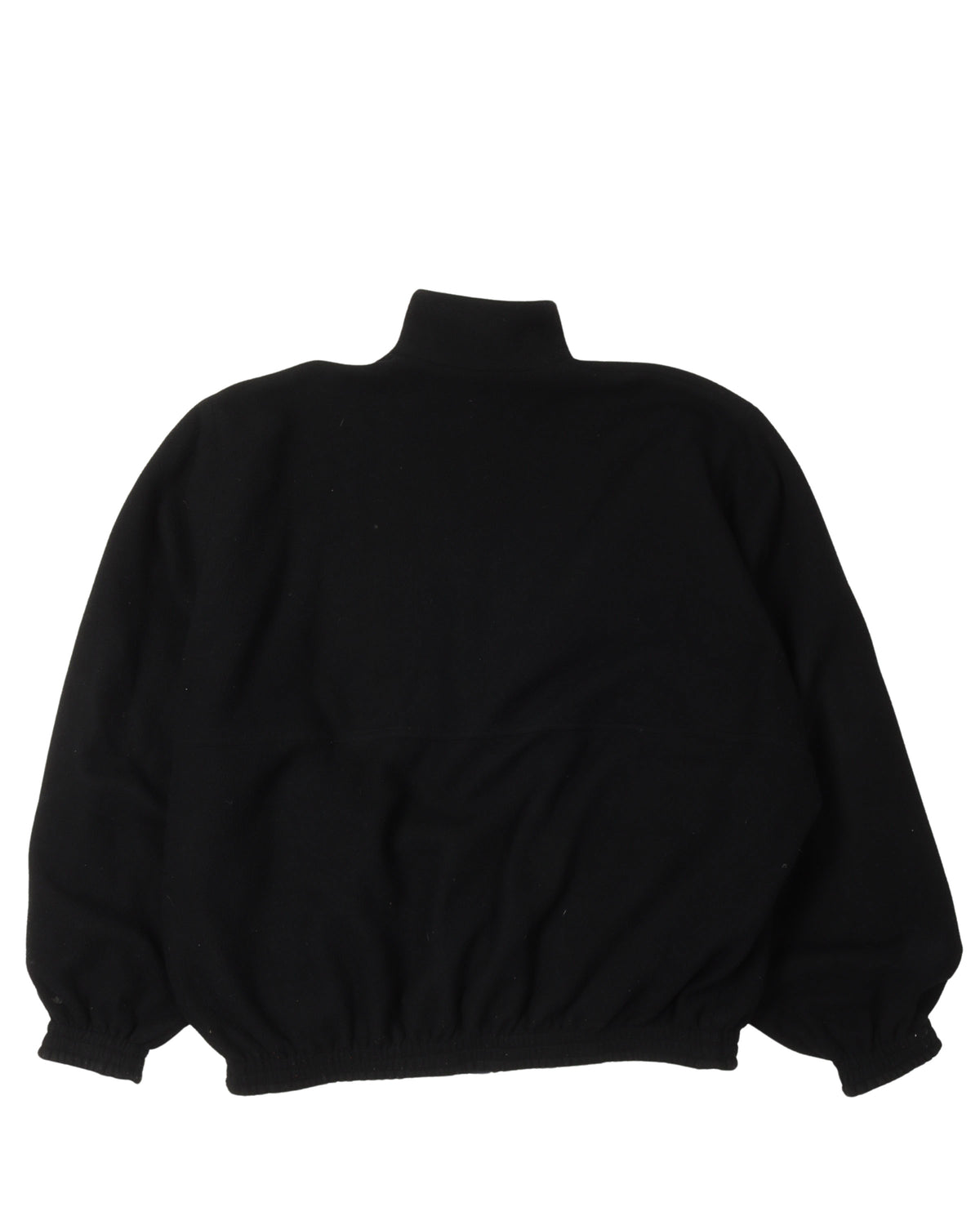 Oversized Reversible Nylon & Fleece Track Jacket