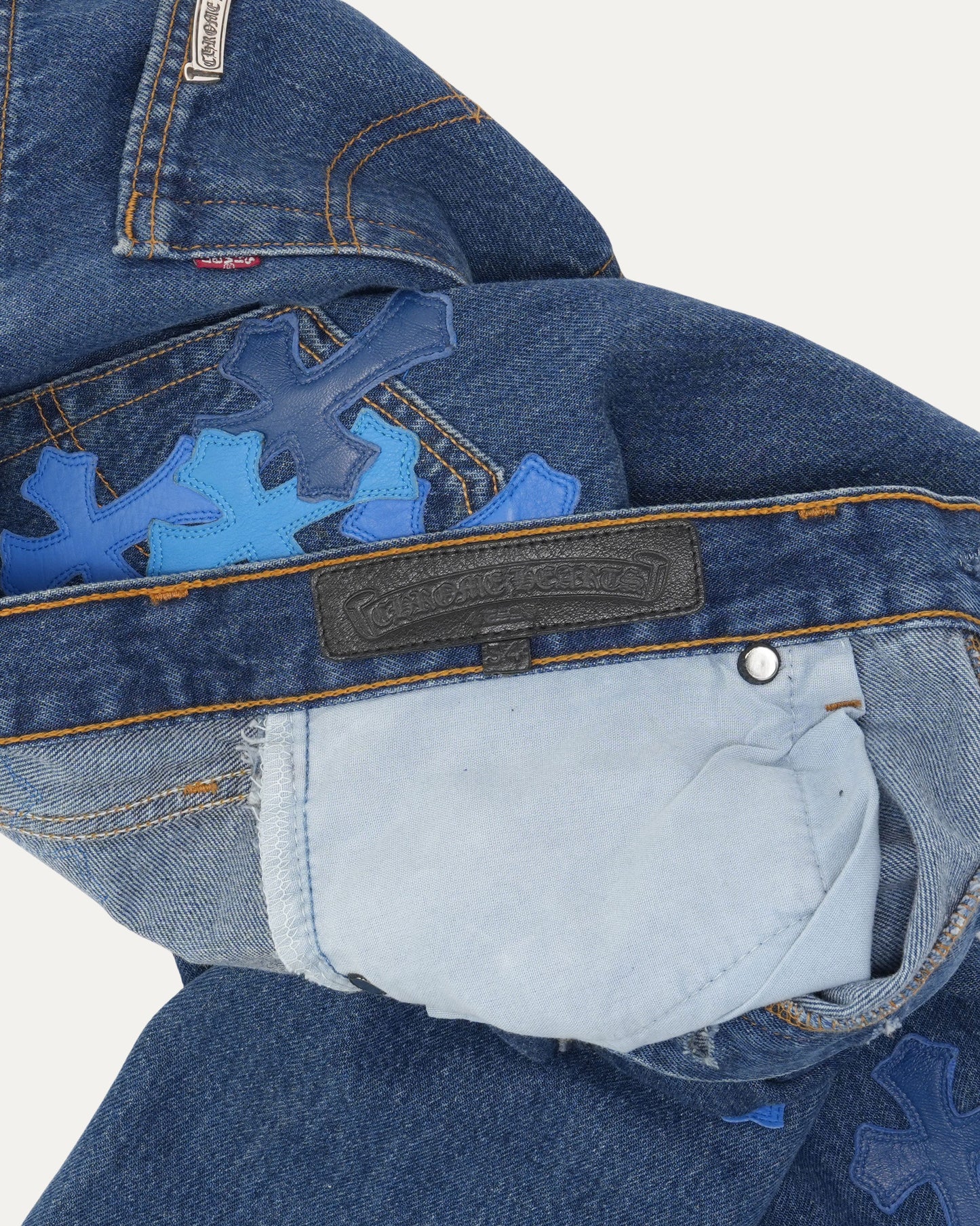 Levi's 501 Cross Patch Jeans