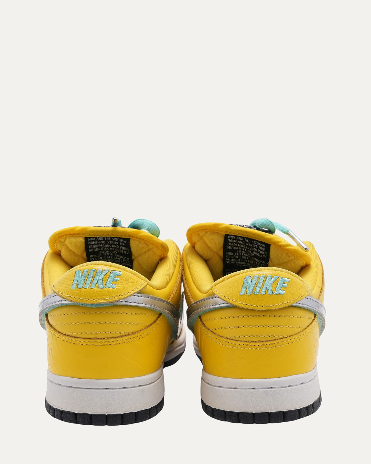Diamond Supply Co. Friends and Family Canary SB Dunk Low Sneakers