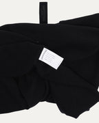 Rhinestone Hairy Cross Cashmere V-Neck Sweater