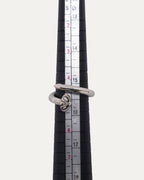 Diamond Embellished Nail Ring