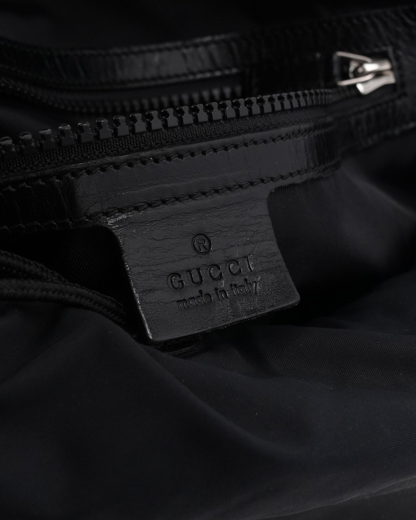L'Aveugle Par Amour Techno Canvas Embroidered Backpack