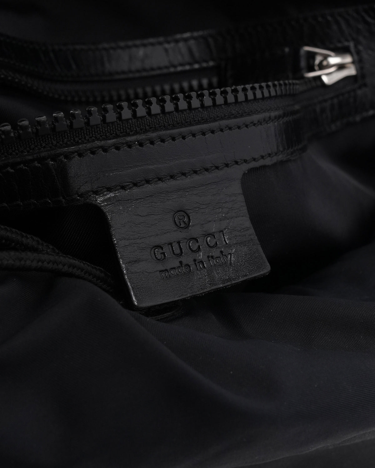 L'Aveugle Par Amour Techno Canvas Embroidered Backpack