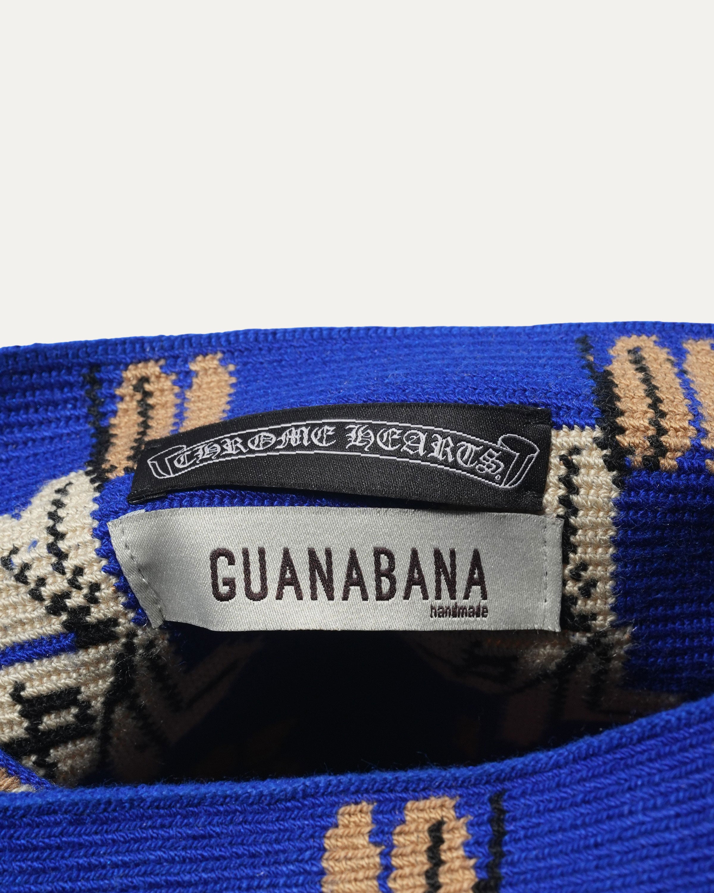 Guanabana Cross Patch and Silver Embellished Bag