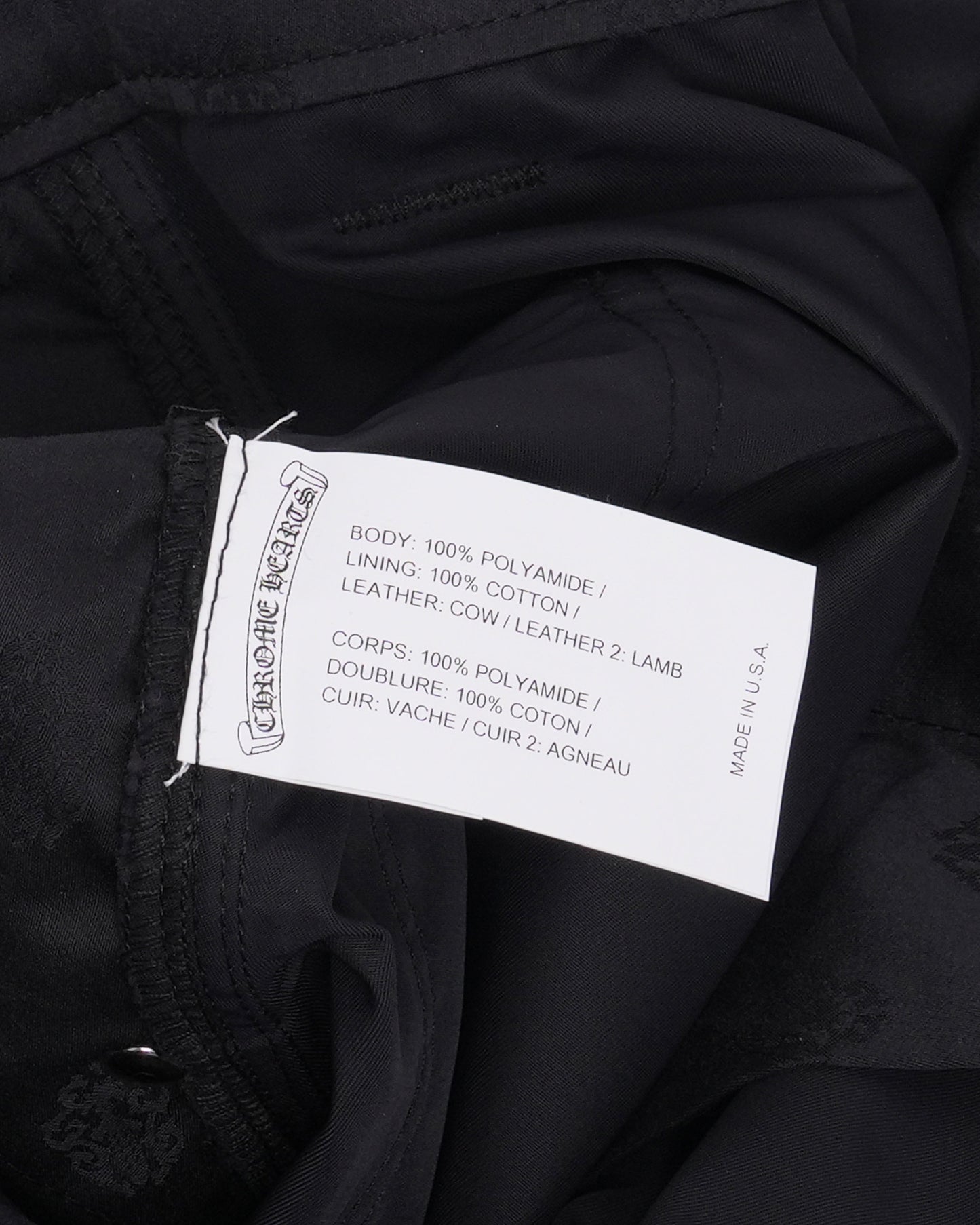 Nylon Leather Double Knee Carpenter Shorts