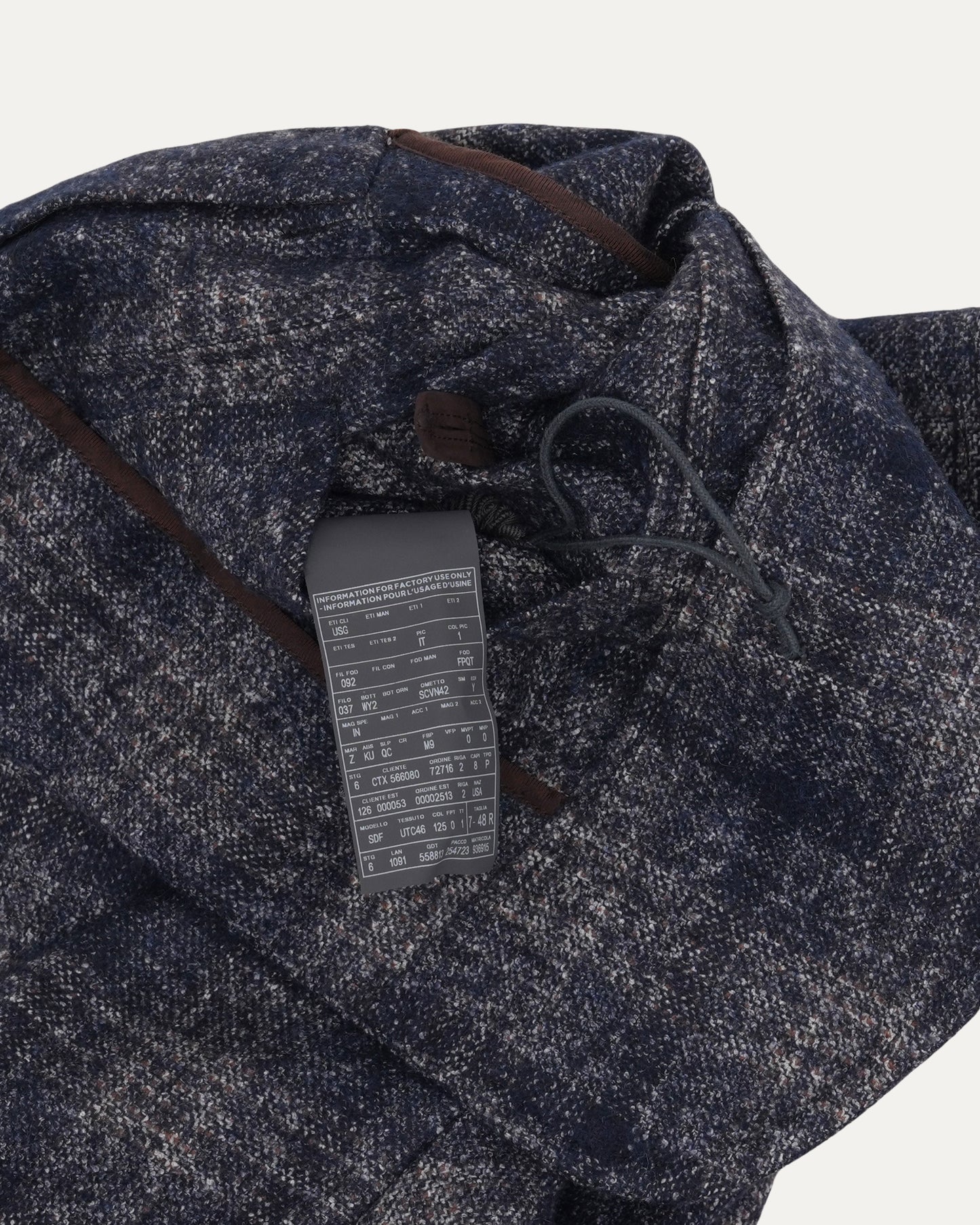 Plaid Alpaca Blend Blazer