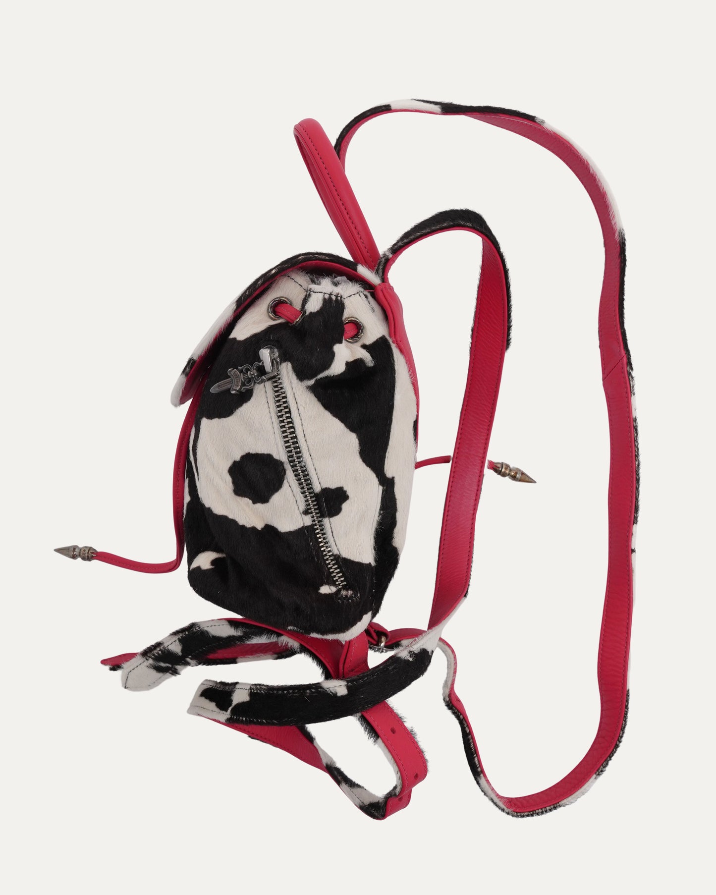 Mini Cow Print Backpack