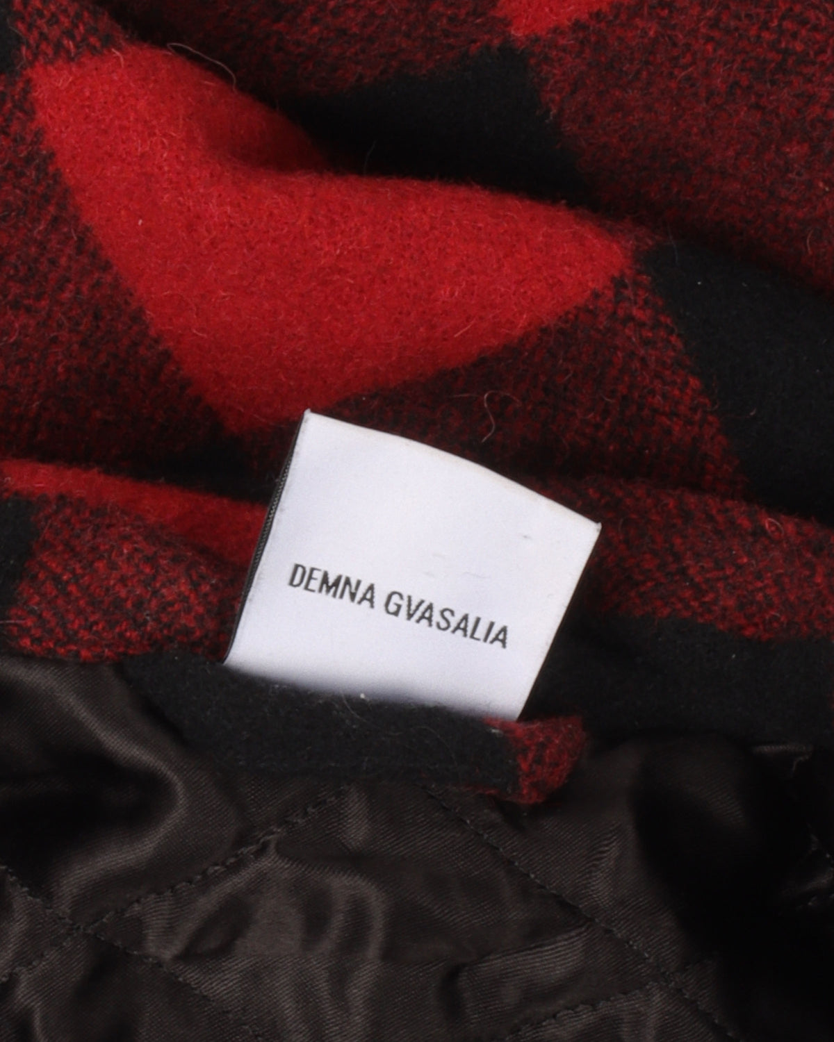 Oversized Quilted Flannel Shirt