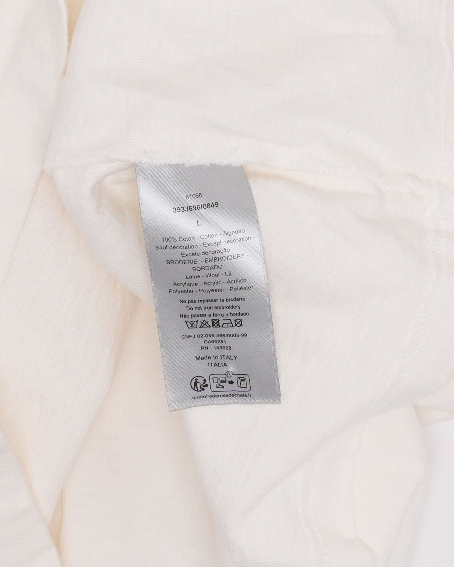 Denim Tears Embroidered T-Shirt