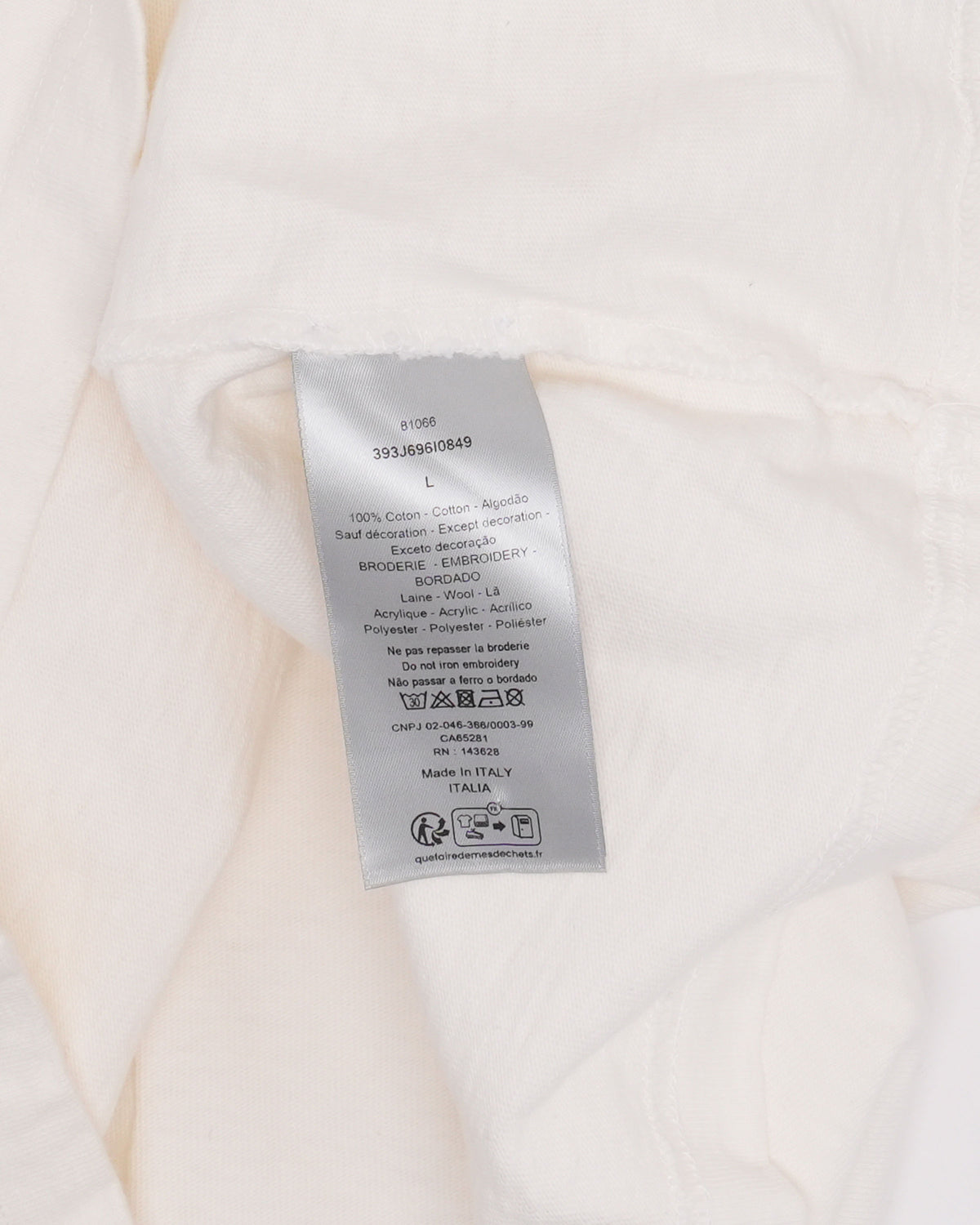Denim Tears Embroidered T-Shirt