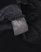 Waxed Drop Crotch Cargo Shorts