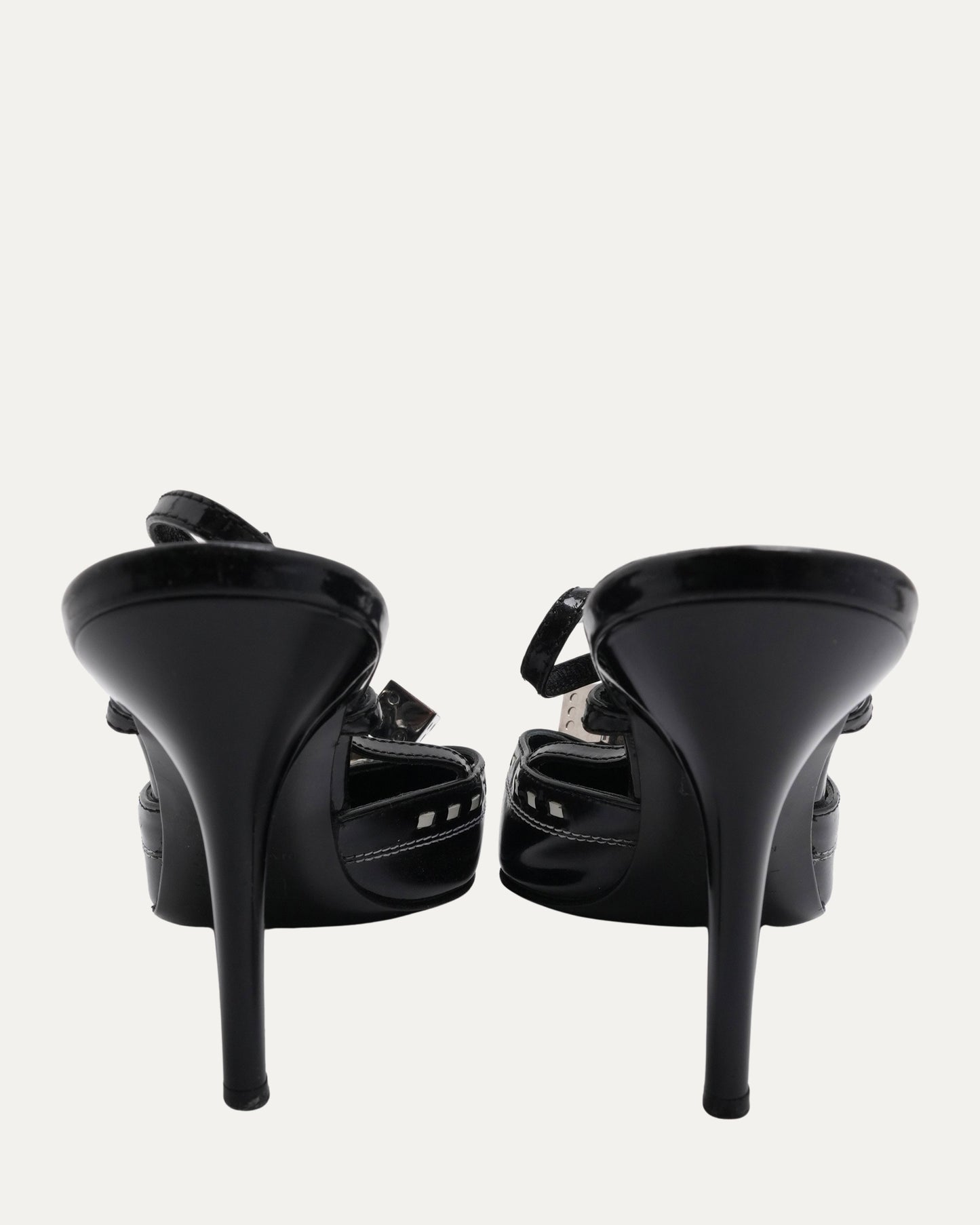 FW 2004 Patent Leather Dice Shoes