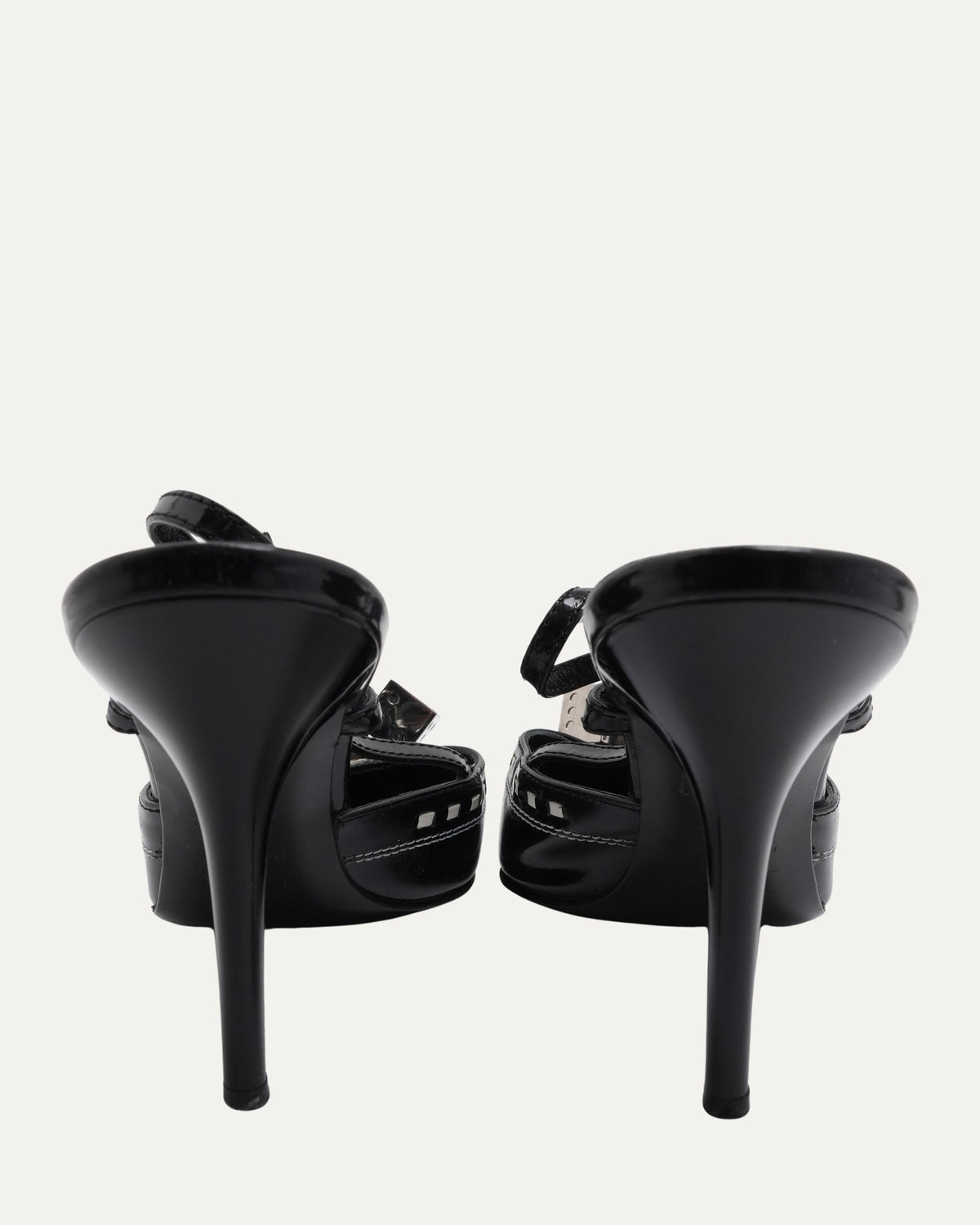 FW 2004 Patent Leather Dice Shoes