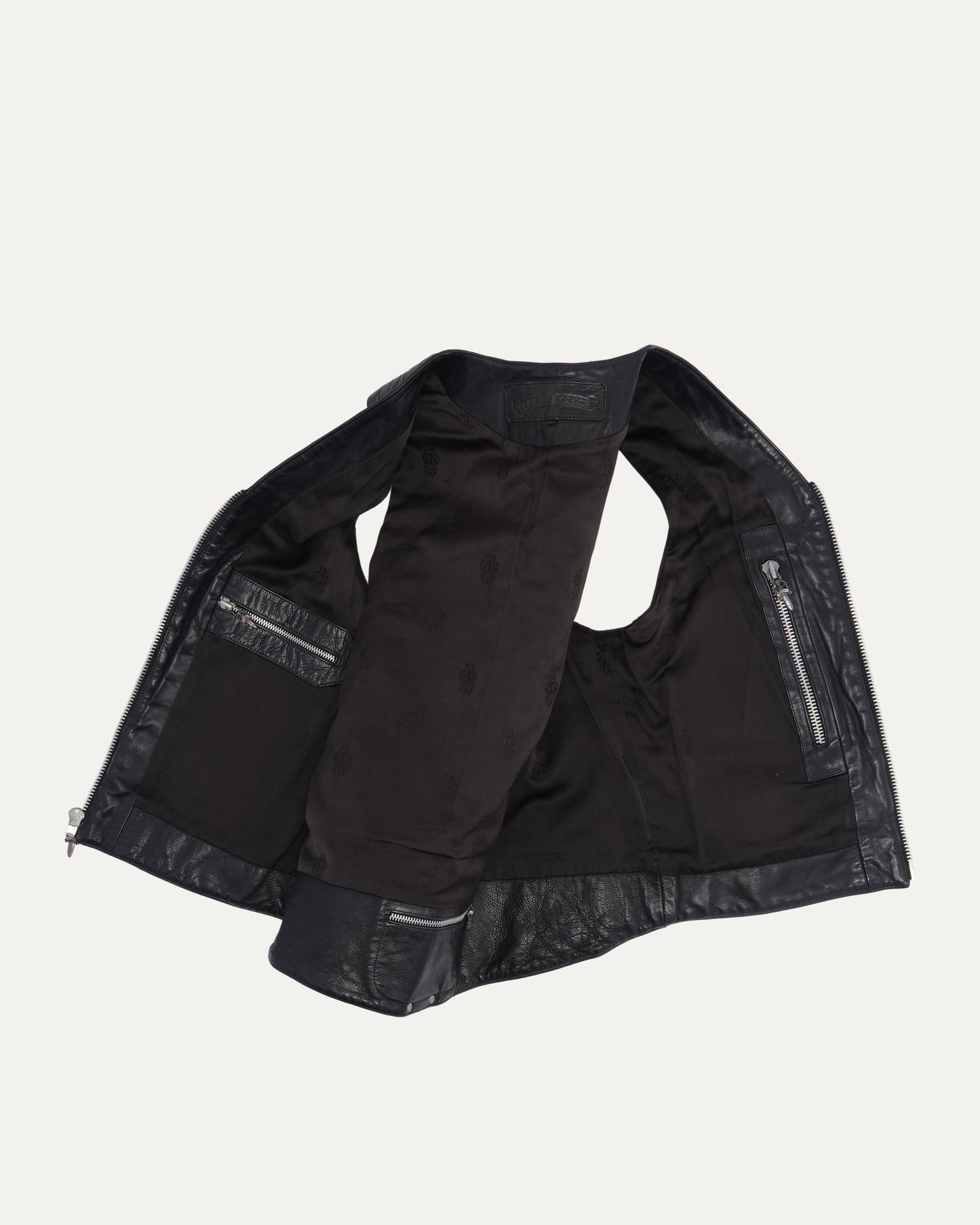 Quilted Leather Vest